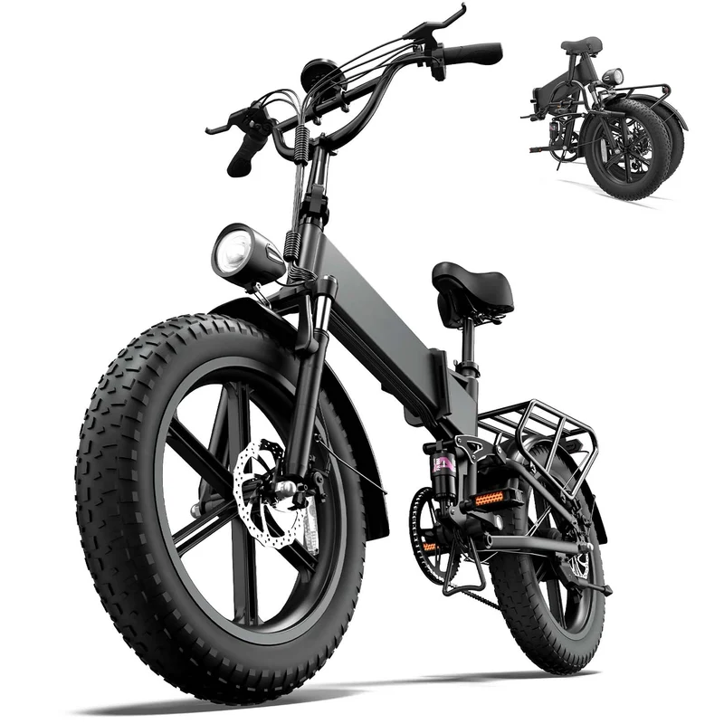 URLIFE T5 20" Faltbares Elektrofahrrad 1500W Motor 48V 13Ah Batterie