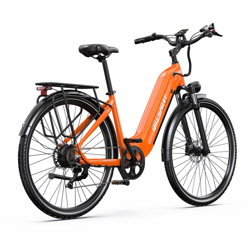 ONESPORT OT05 Pro 27.5" City-Elektrofahrrad 250W Motor 36V 22,5Ah Batterie App-Unterstützung