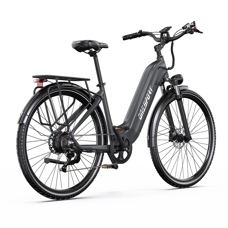 ONESPORT OT05 Pro 27.5" City-Elektrofahrrad 250W Motor 36V 22,5Ah Batterie App-Unterstützung