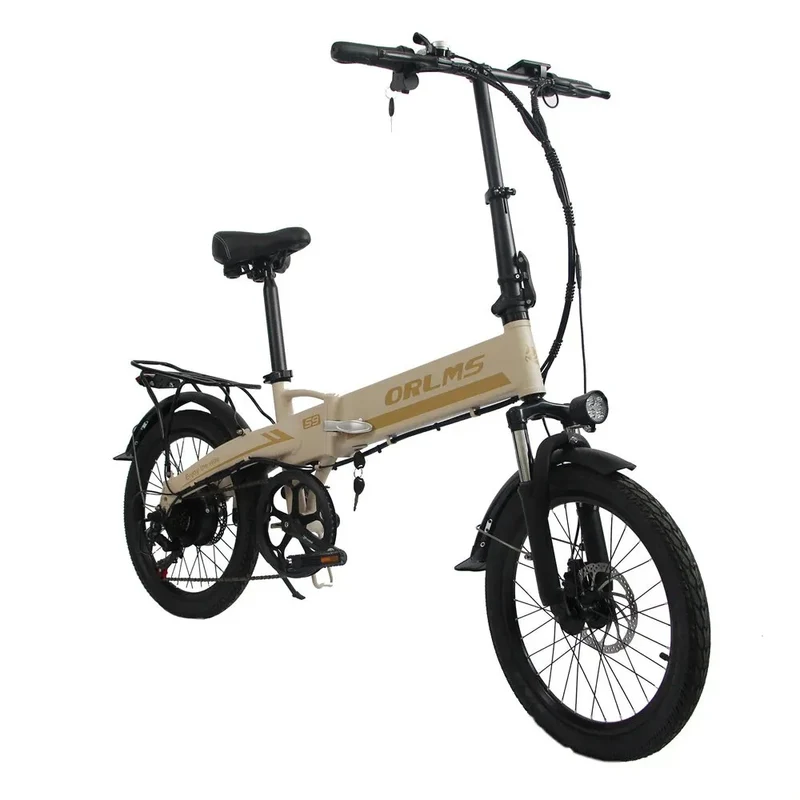 ORLMS S9 20" City Commuter Elektrofahrrad 500W Motor 48V 13Ah Batterie