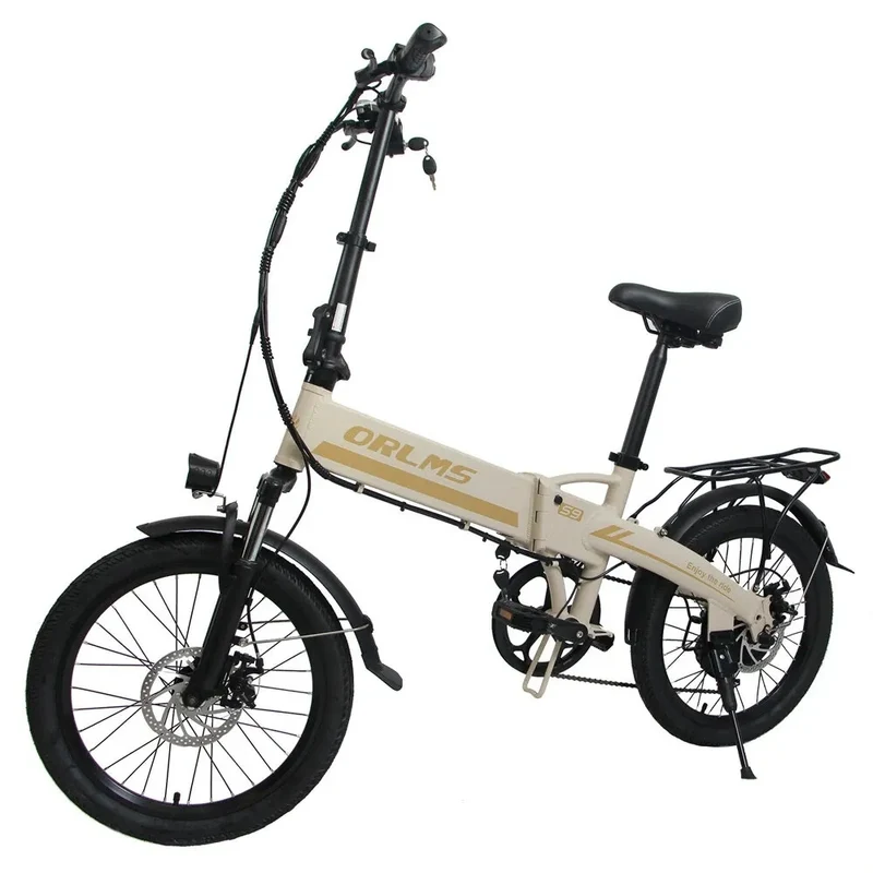 ORLMS S9 20" City Commuter Elektrofahrrad 500W Motor 48V 13Ah Batterie