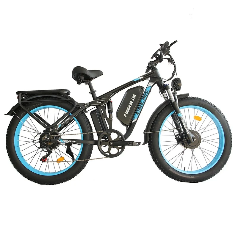 ORLMS V3 26" Elektro Mountainbike 2000W Doppelmotor 60V 25Ah Batterie