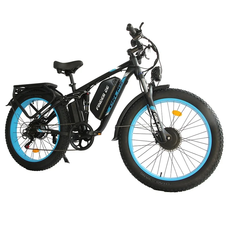 ORLMS V3 26" Elektro Mountainbike 2000W Doppelmotor 60V 25Ah Batterie