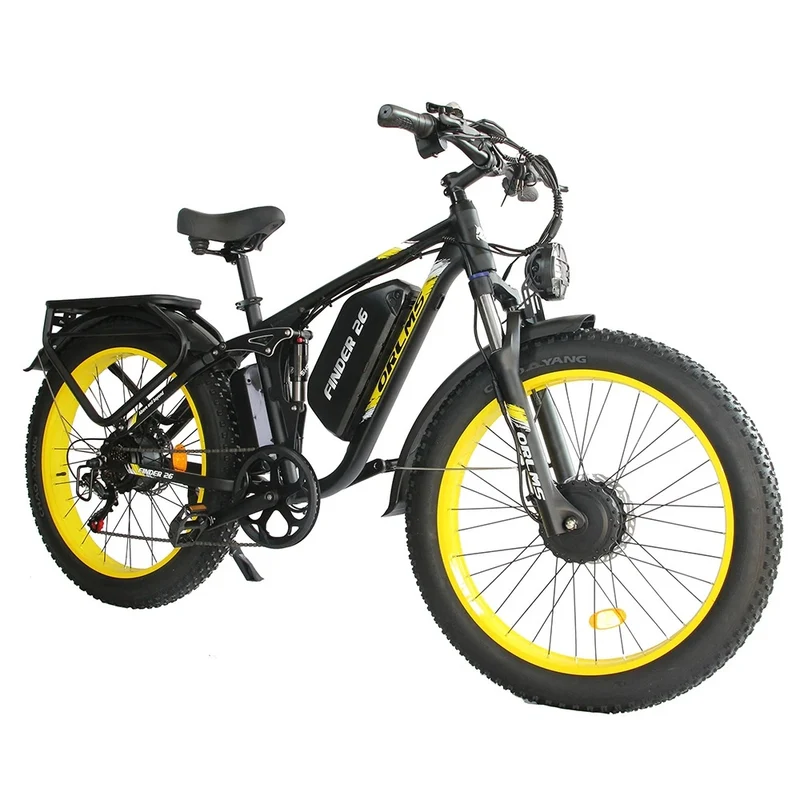 ORLMS V3 26" Elektro Mountainbike 2000W Doppelmotor 60V 25Ah Batterie