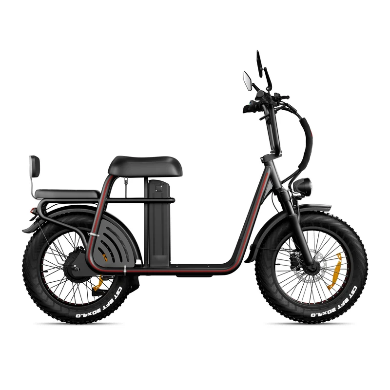 DRVETION ET20 20" City-Elektrofahrräder 1000W Motor 48V 15Ah/20Ah Batterie