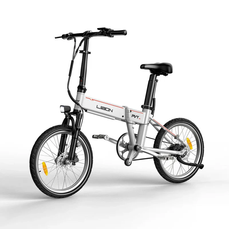 PVY Libon 20" Elektro-Klapprad 250W Motor 36V 10.2Ah Einzelne Batterie