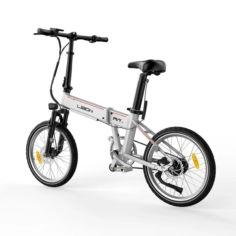 PVY Libon 20" Elektro-Klapprad 250W Motor 36V 10.2Ah Einzelne Batterie
