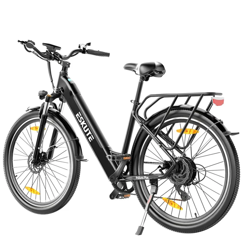 ESKUTE Polluno Plus 26"/28" City-Elektrofahrrad Mit Drehmomentsensor 250W Motor 36V 20Ah Batterie