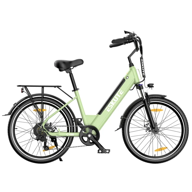 ESKUTE C100 26" City-Elektrofahrrad 250W Motor 36V 10.4Ah Batterie