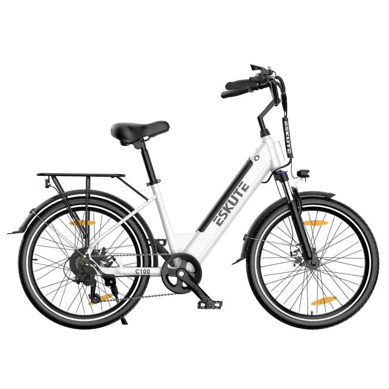 ESKUTE C100 26" City-Elektrofahrrad 250W Motor 36V 10.4Ah Batterie