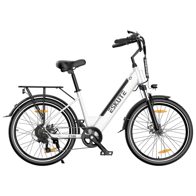 ESKUTE C100 26" City-Elektrofahrrad 250W Motor 36V 10.4Ah Batterie