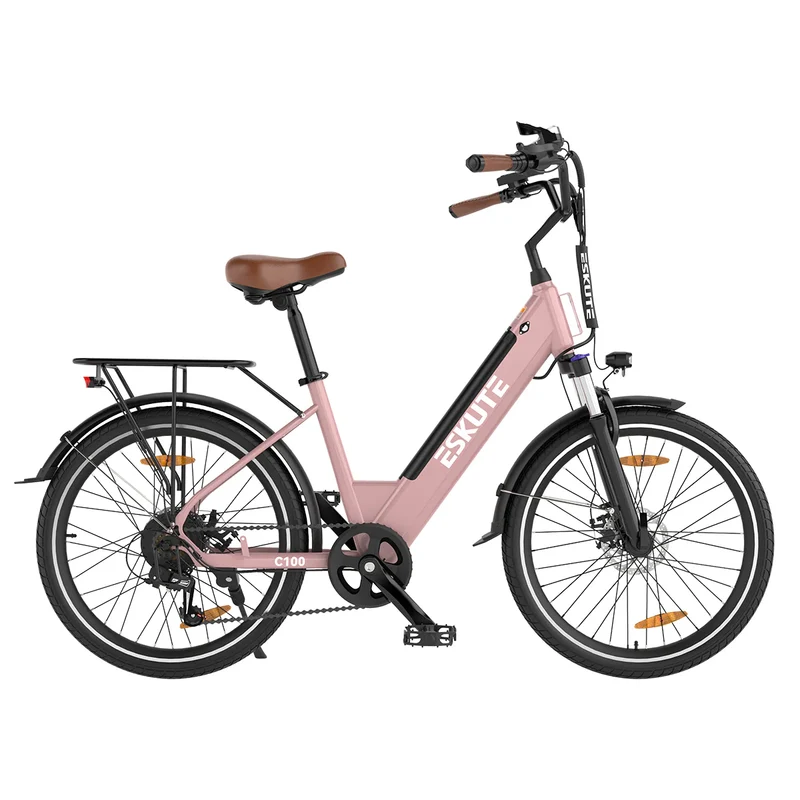 ESKUTE C100 26" City-Elektrofahrrad 250W Motor 36V 10.4Ah Batterie