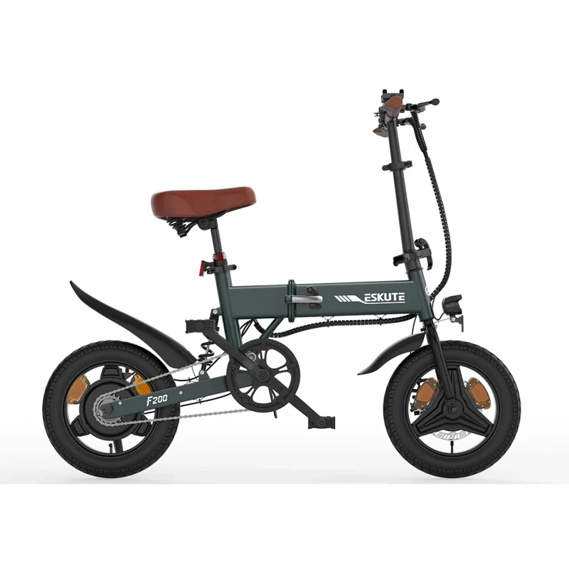 ESKUTE F200 14" Mini Folding Electric Bike 250W Motor 36V 7.8Ah Battery