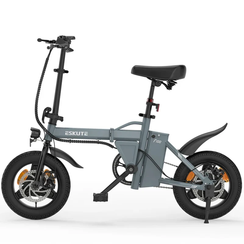 ESKUTE F100 14" Mini Klapp Elektrofahrrad 250W Motor 36V 9Ah Batterie