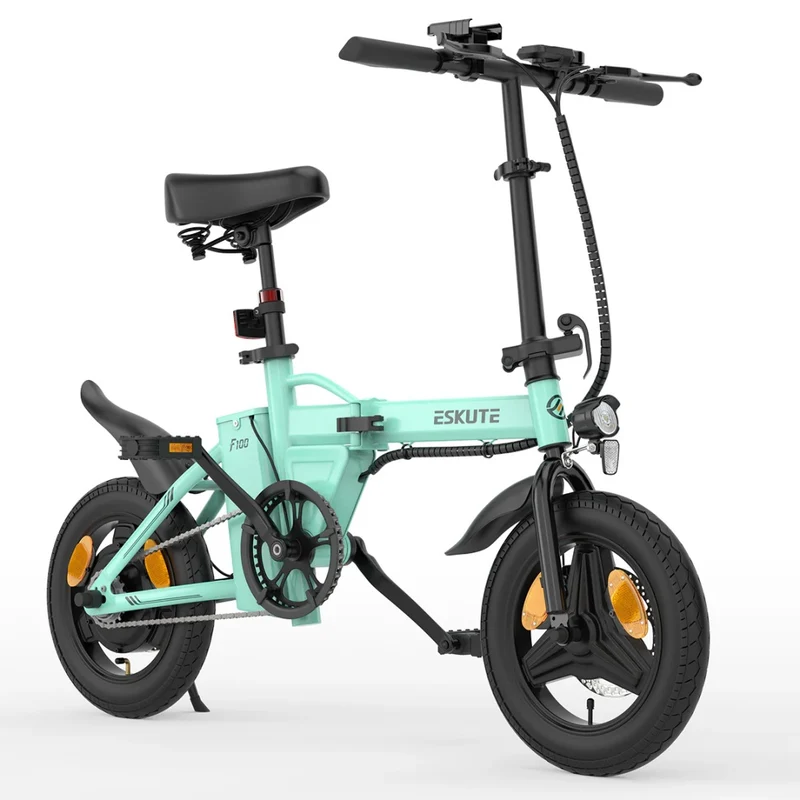 ESKUTE F100 14" Mini Klapp Elektrofahrrad 250W Motor 36V 9Ah Batterie