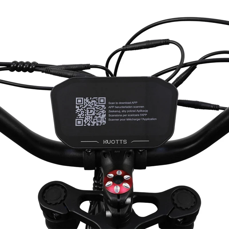 DUOTTS F20 20" Elektro-Mountainbike 750W Motor 52V 27Ah Batterie