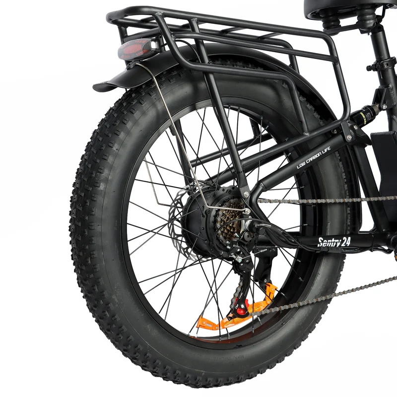BAOLUJIE P7 2401 24" Tiefeinsteiger-Elektrofahrrad 2000W Motor 48V 20Ah Batterie