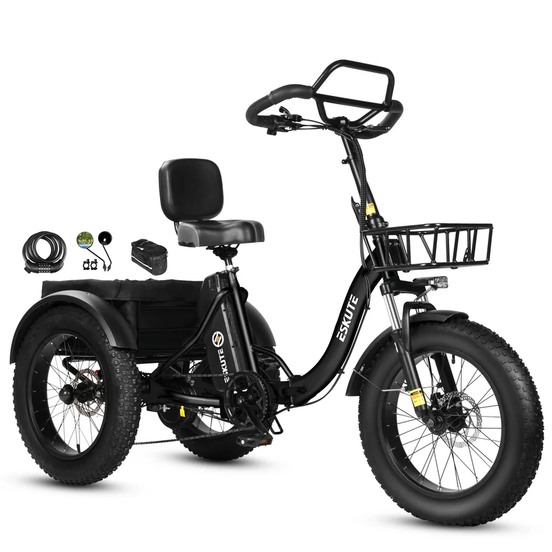 ESKUTE T302 PRO 20" Lasten-Elektrofahrrad 250W Motor 48V 20.8Ah Batterie