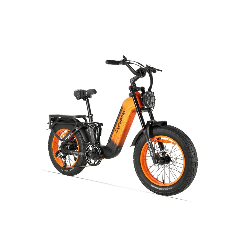 CYRUSHER KOMMODA 3.0 20" Elektro Lastenrad 250W Motor 48V 20Ah Batterie