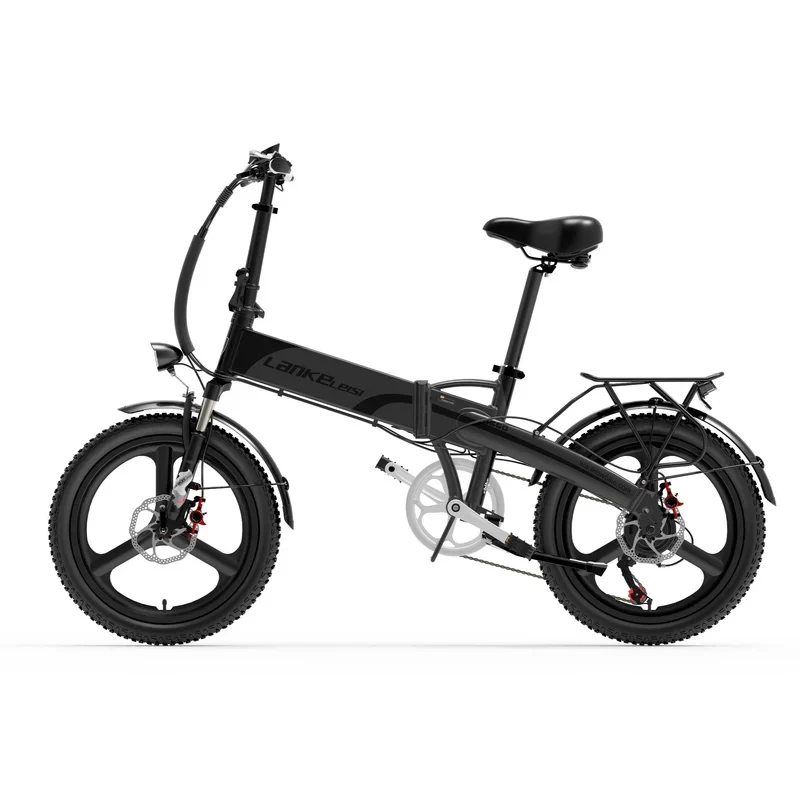 LANKELEISI G660 20" E-Bike für Damen 500W Motor 48V 20Ah Batterie