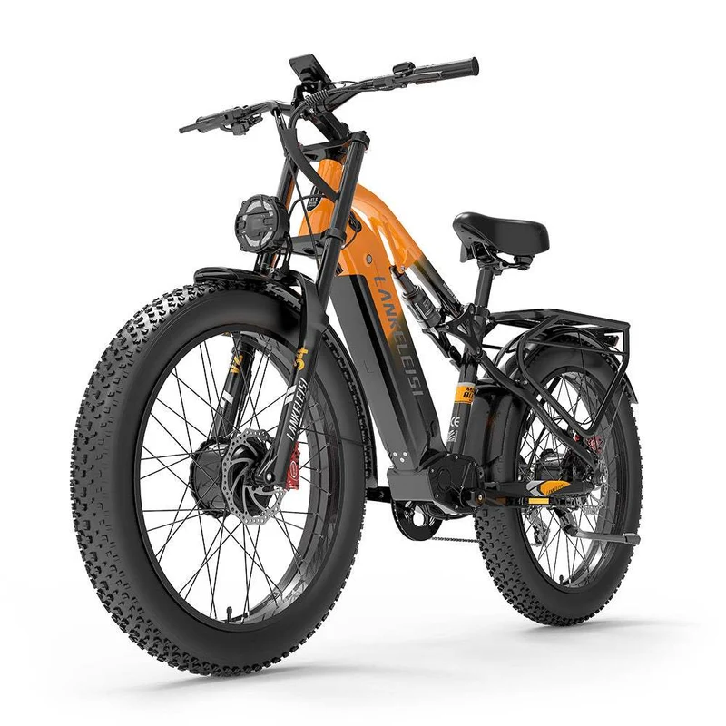 LANKELEISI MG800MAX VAE tout-terrain 26″ 2*1000W Motor 48V 20Ah Batterie