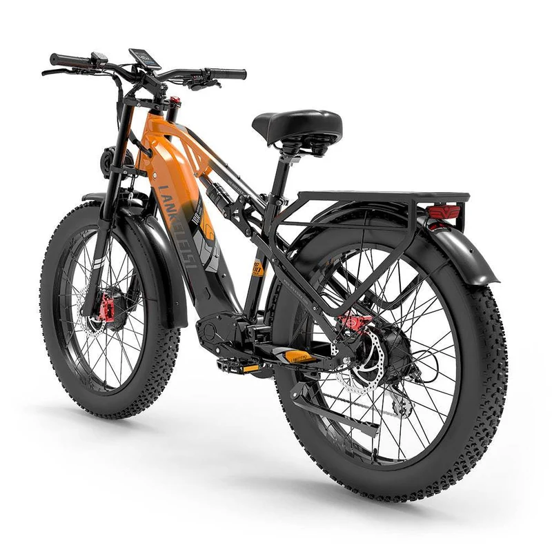 LANKELEISI MG800MAX VAE tout-terrain 26″ 2*1000W Motor 48V 20Ah Batterie
