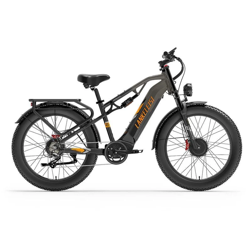 LANKELEISI MG800MAX VAE tout-terrain 26″ 2*1000W Motor 48V 20Ah Batterie