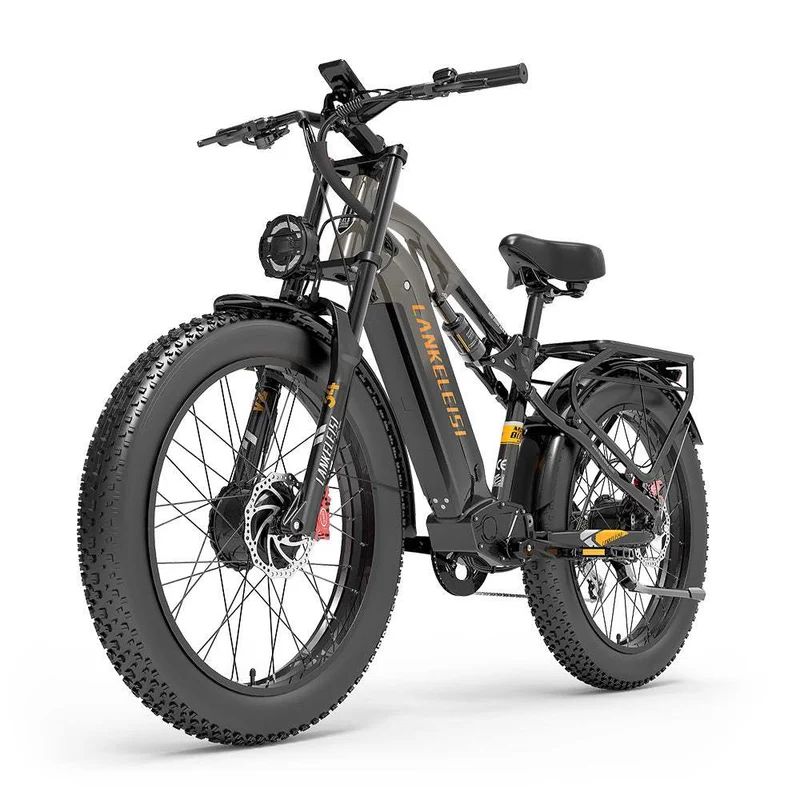 LANKELEISI MG800MAX VAE tout-terrain 26″ 2*1000W Motor 48V 20Ah Batterie