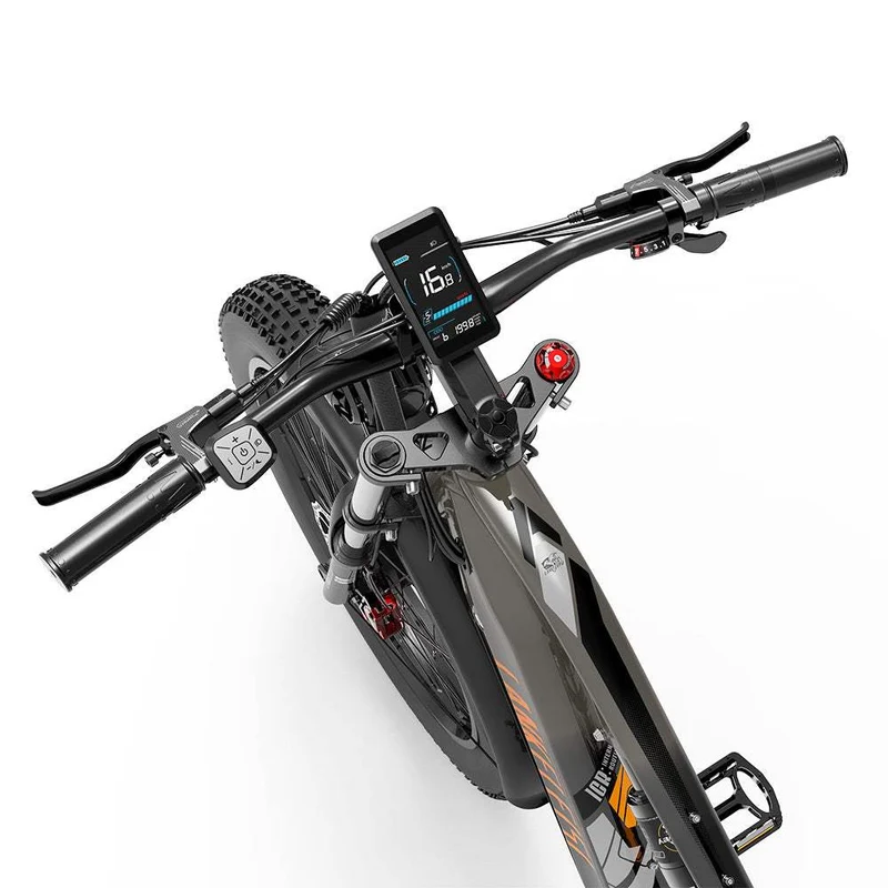 LANKELEISI MG800MAX VAE tout-terrain 26″ 2*1000W Motor 48V 20Ah Batterie
