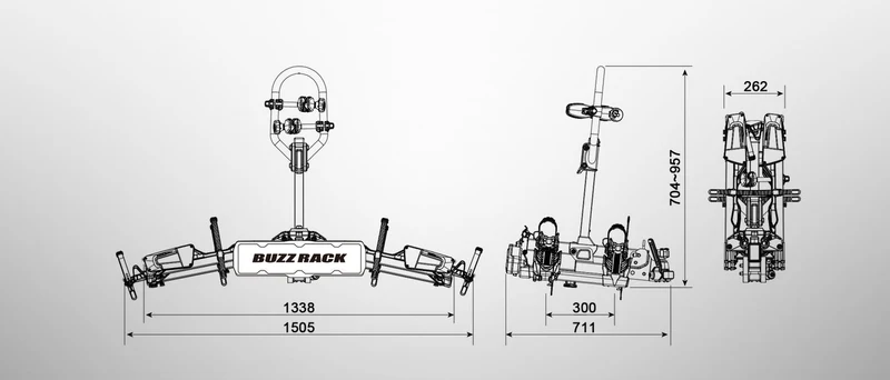 BuzzRack E-Scorpion PRO 2 Fahrrad Heckgepäckträger