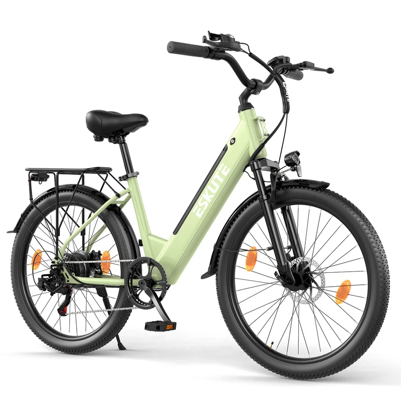 ESKUTE C100 Plus 26" Pendler-Elektrofahrrad 250W Motor 36V 13Ah Batterie