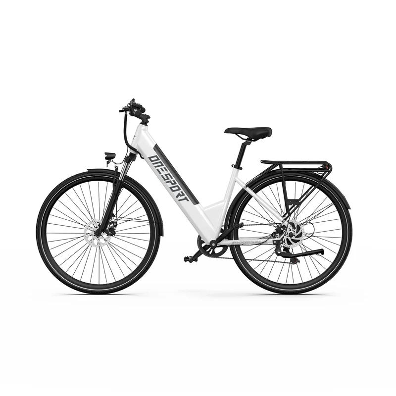 ONESPORT OT12 27.5" Stadt-Elektrofahrrad 250W Motor 36V 13Ah Batterie App-Unterstützung