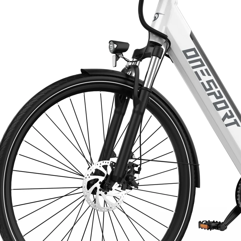 ONESPORT OT12 27.5" Stadt-Elektrofahrrad 250W Motor 36V 13Ah Batterie App-Unterstützung
