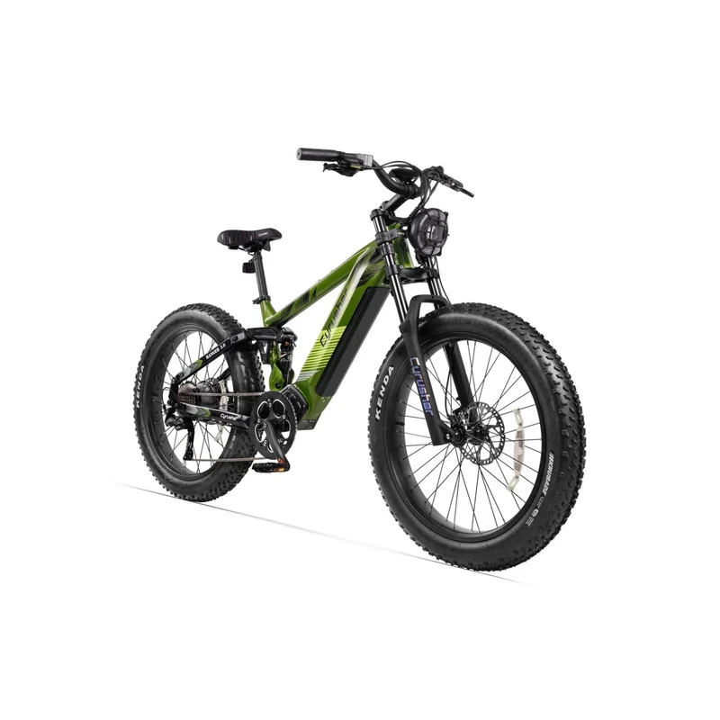 CYRUSHER Ranger 2.0 26 Zoll Mountain All Terrain Federung Elektrofahrrad 250W Motor 52V 20Ah Batterie
