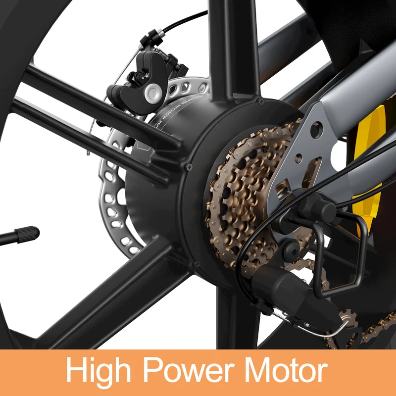 JANSNO X50 20" Fat Tires Elektrofahrräder 750W Motor 48V 14Ah Batterie