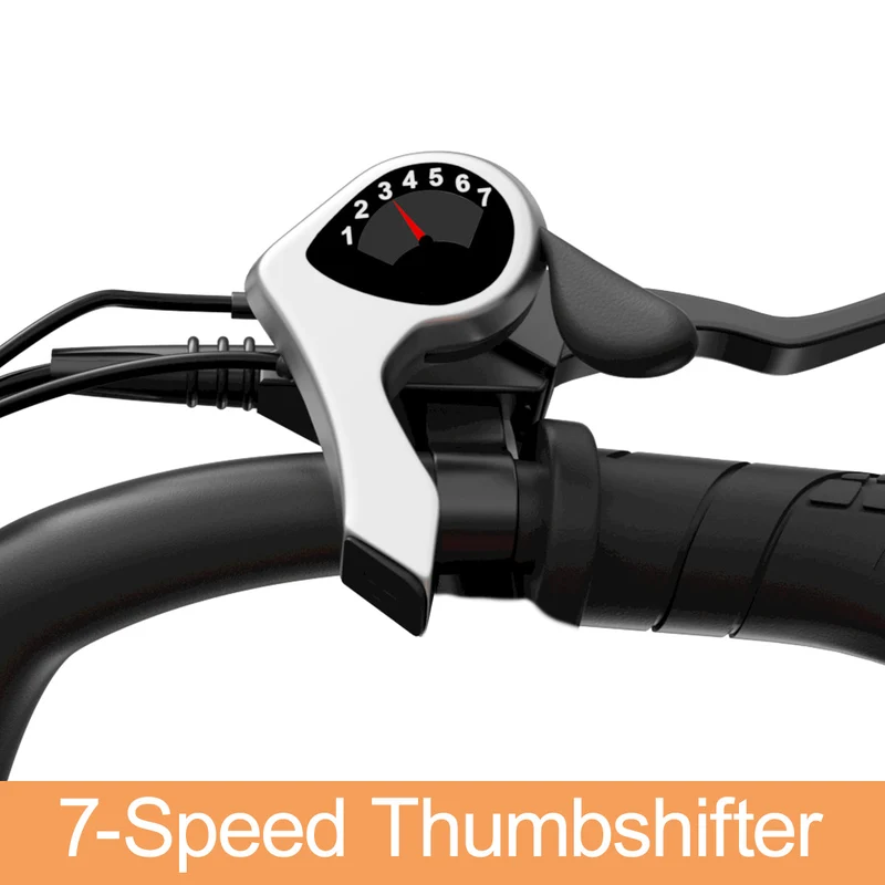 JANSNO X50 20" Fat Tires Elektrofahrräder 750W Motor 48V 14Ah Batterie