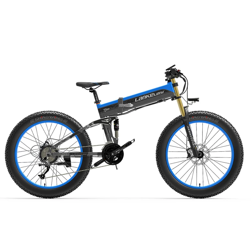 LANKELEISI XT750 PLUS 26" Elektrisches Mountainbike 1000W Motor 48V 17.5Ah Batterie