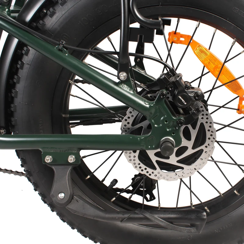 UNIVERCYCLE B4 20" Faltbares E-Fatbike 350W Motor 48V 13Ah Batterie