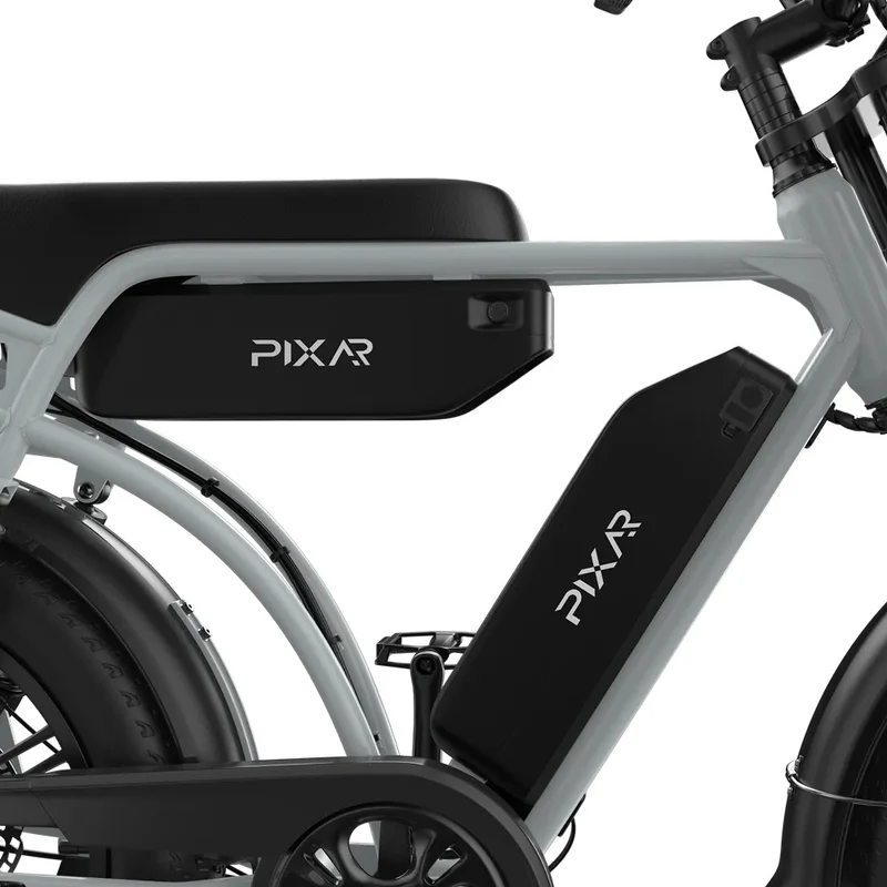 PIXAR M9 20" Fat Tire Elektrofahrrad 250W Motor 48V 35Ah Batterie