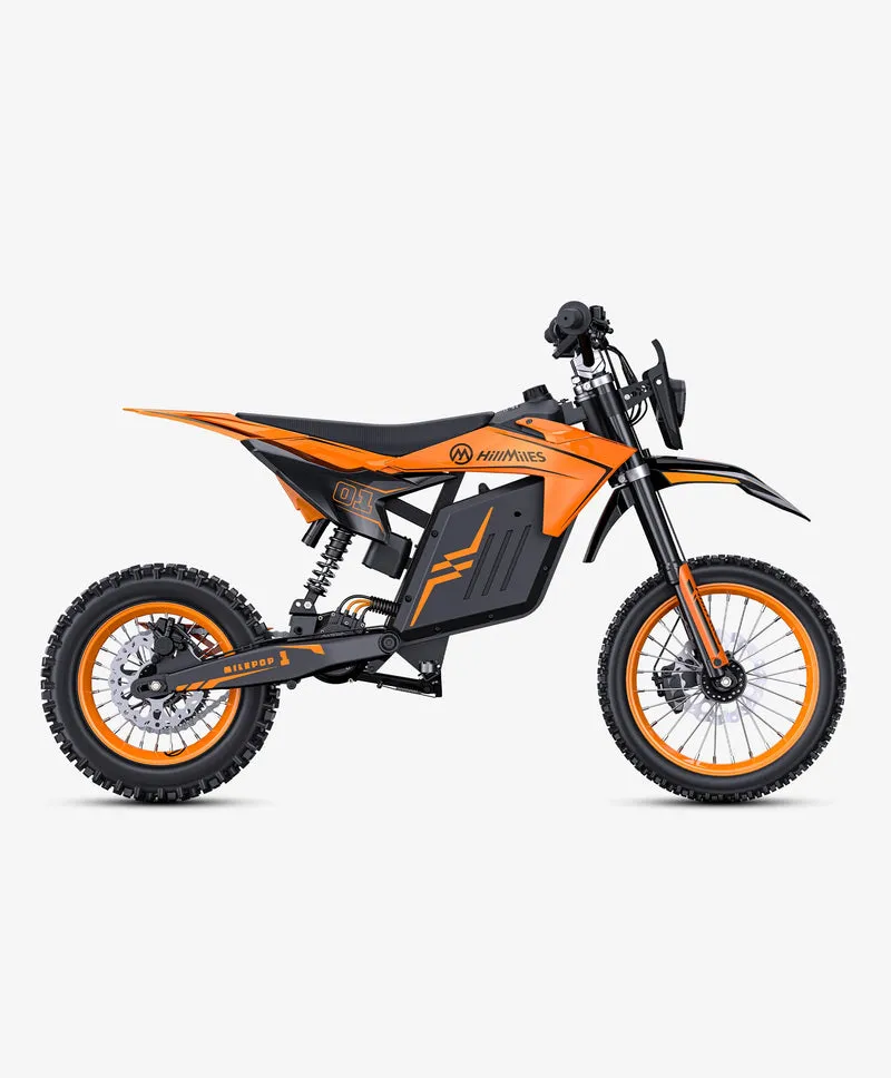 HILLMILES Mile Pop 1 14" Offroad-Elektrofahrrad 3000W Gipfel Motor 48V 25Ah Batterie