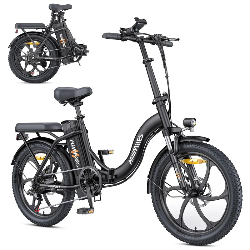 HILLMILES MilePort 1 20" Tiefeinsteiger Elektrofahrrad mit 250W Motor 36V 13Ah Batterie