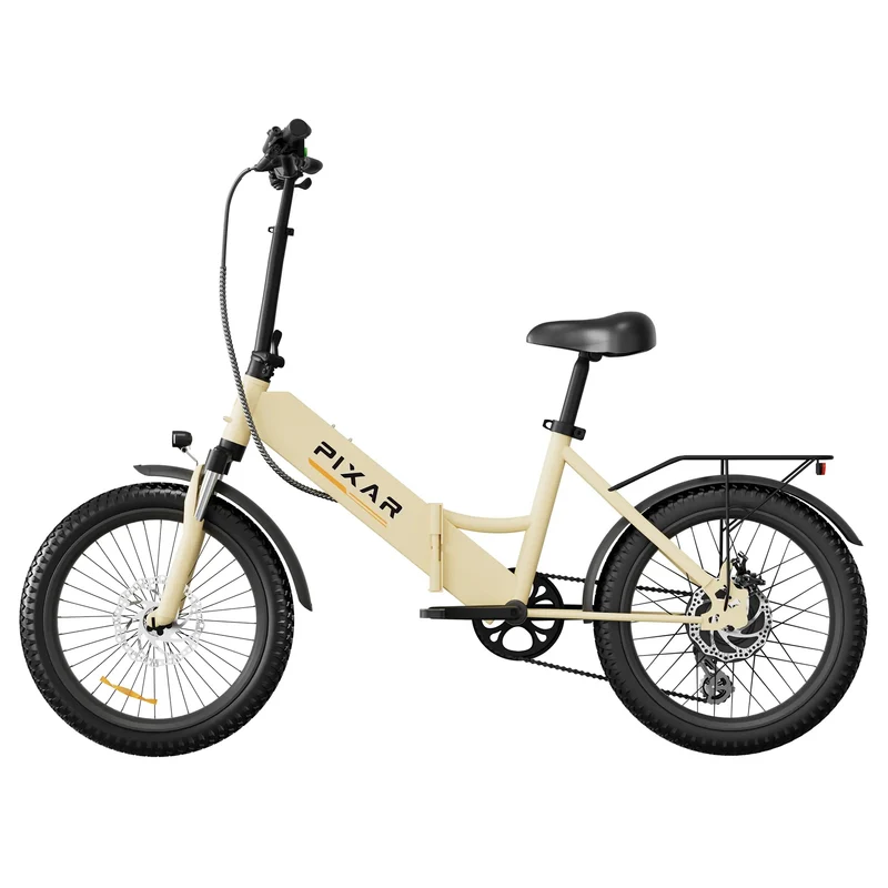 PIXAR Rusher 20" City E-Bike mit 250W Motor und 36V 12.8Ah Batterie
