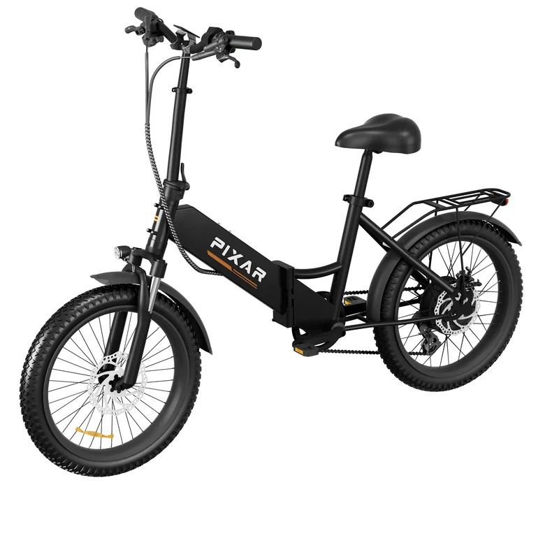 PIXAR Rusher 20" City E-Bike mit 250W Motor und 36V 12.8Ah Batterie