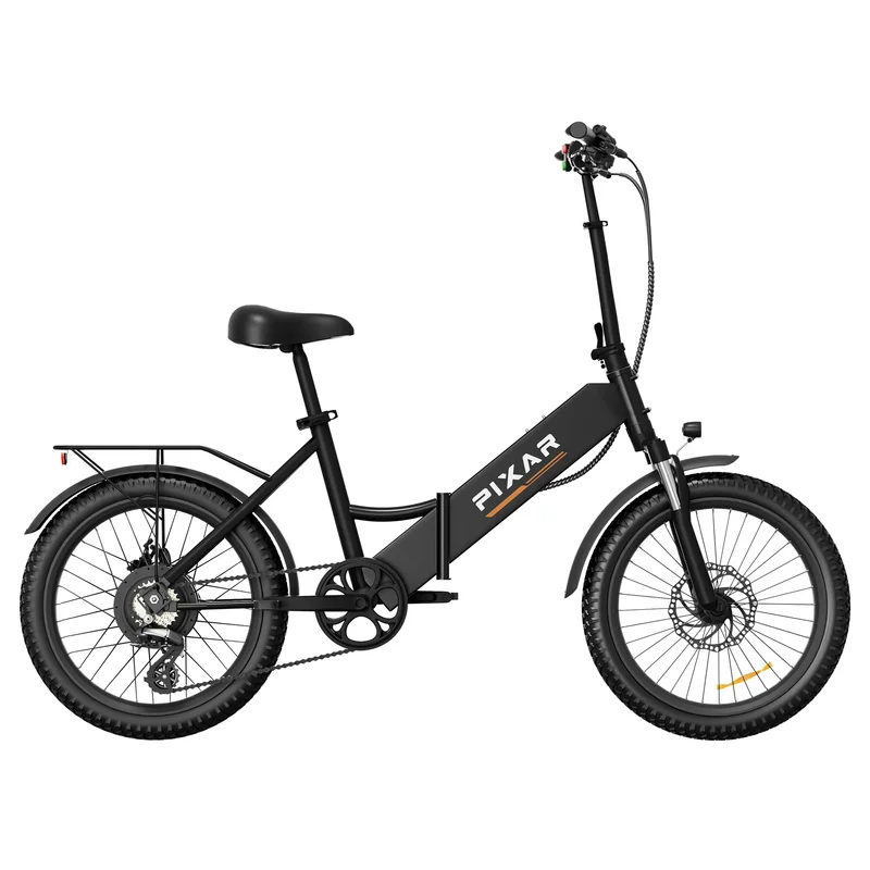 PIXAR Rusher 20" City E-Bike mit 250W Motor und 36V 12.8Ah Batterie
