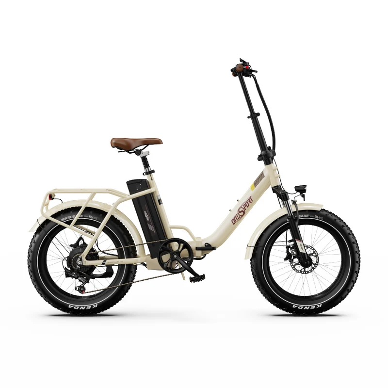 ONESPORT OT16 Max 20" Faltbares Elektrisches Pendlerfahrrad Mit 500W Motor 48V 18Ah batterie Und App Unterstützung