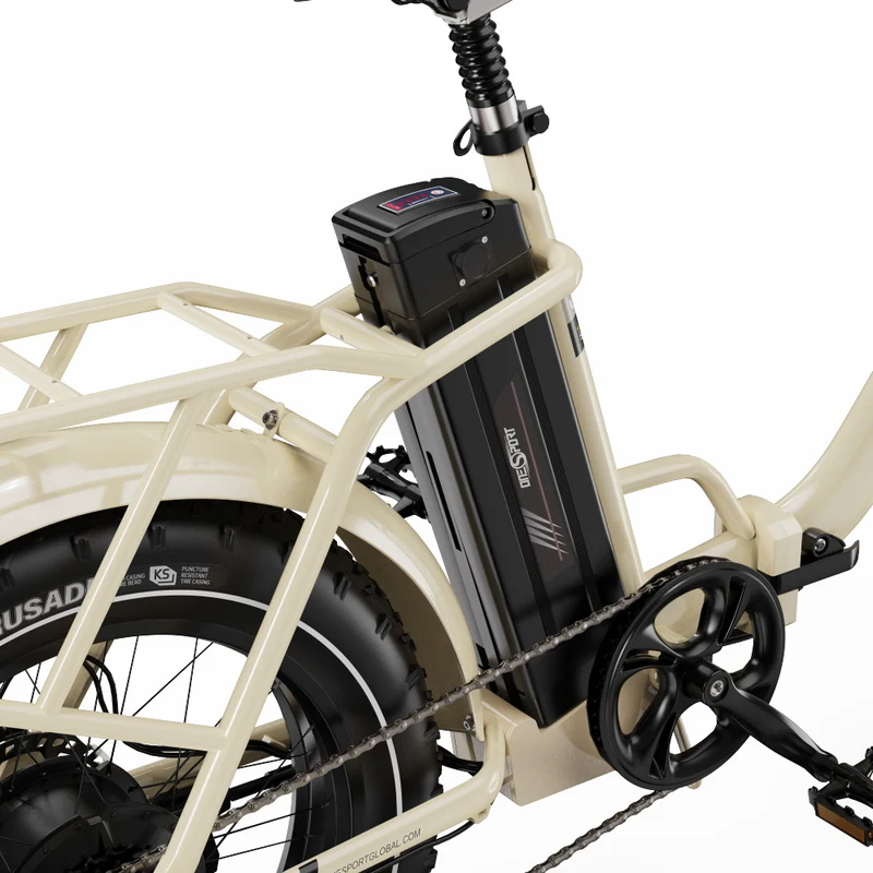ONESPORT OT16 Max 20" Faltbares Elektrisches Pendlerfahrrad Mit 500W Motor 48V 18Ah batterie Und App Unterstützung