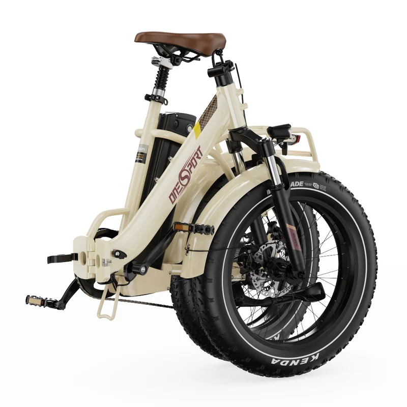 ONESPORT OT16 Max 20" Faltbares Elektrisches Pendlerfahrrad Mit 500W Motor 48V 18Ah batterie Und App Unterstützung