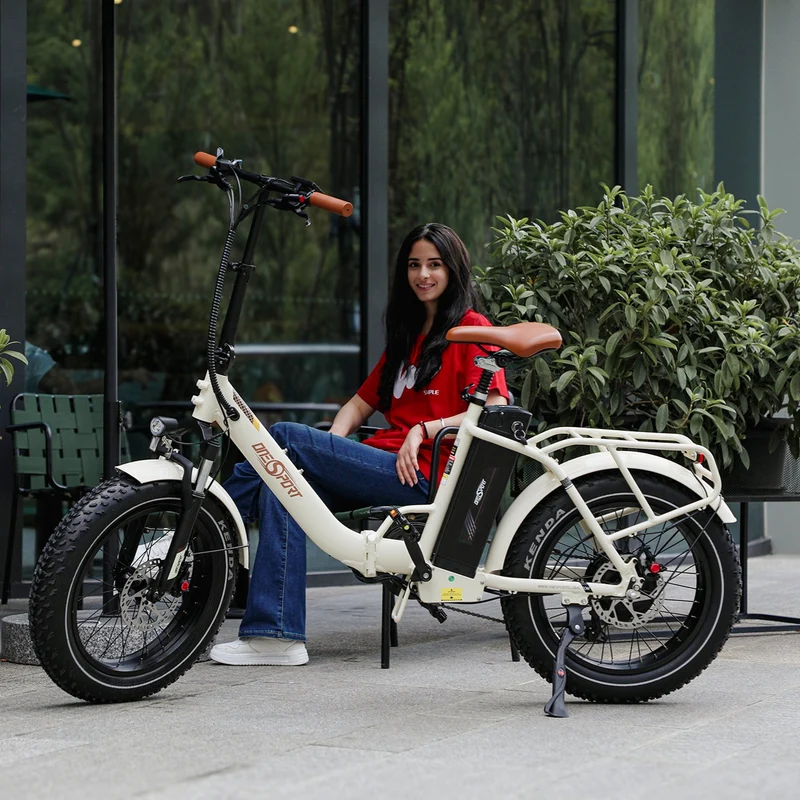 ONESPORT OT16 Max 20" Faltbares Elektrisches Pendlerfahrrad Mit 500W Motor 48V 18Ah batterie Und App Unterstützung