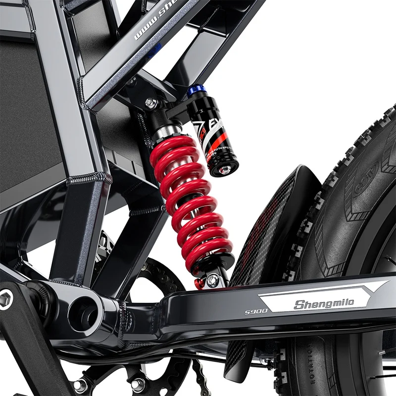 SHENGMILO S900 20" All-Terrain Elektrofahrrad mit 1500W Motor 60V 30Ah Batterie