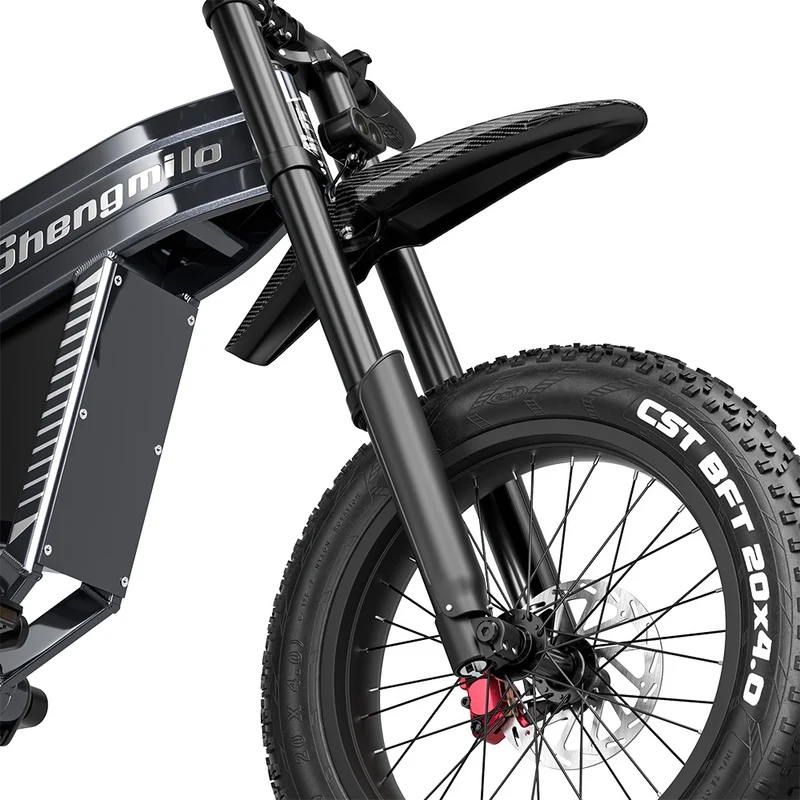 SHENGMILO S900 20" All-Terrain Elektrofahrrad mit 1500W Motor 60V 30Ah Batterie
